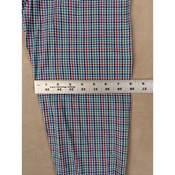 J McLaughlin XL Mens Shirt Colorful Gingham Casual Modern - Picture 11 of 13